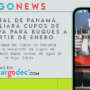 Canal de Panamá ampliará cupos de reserva para buques a partir de enero