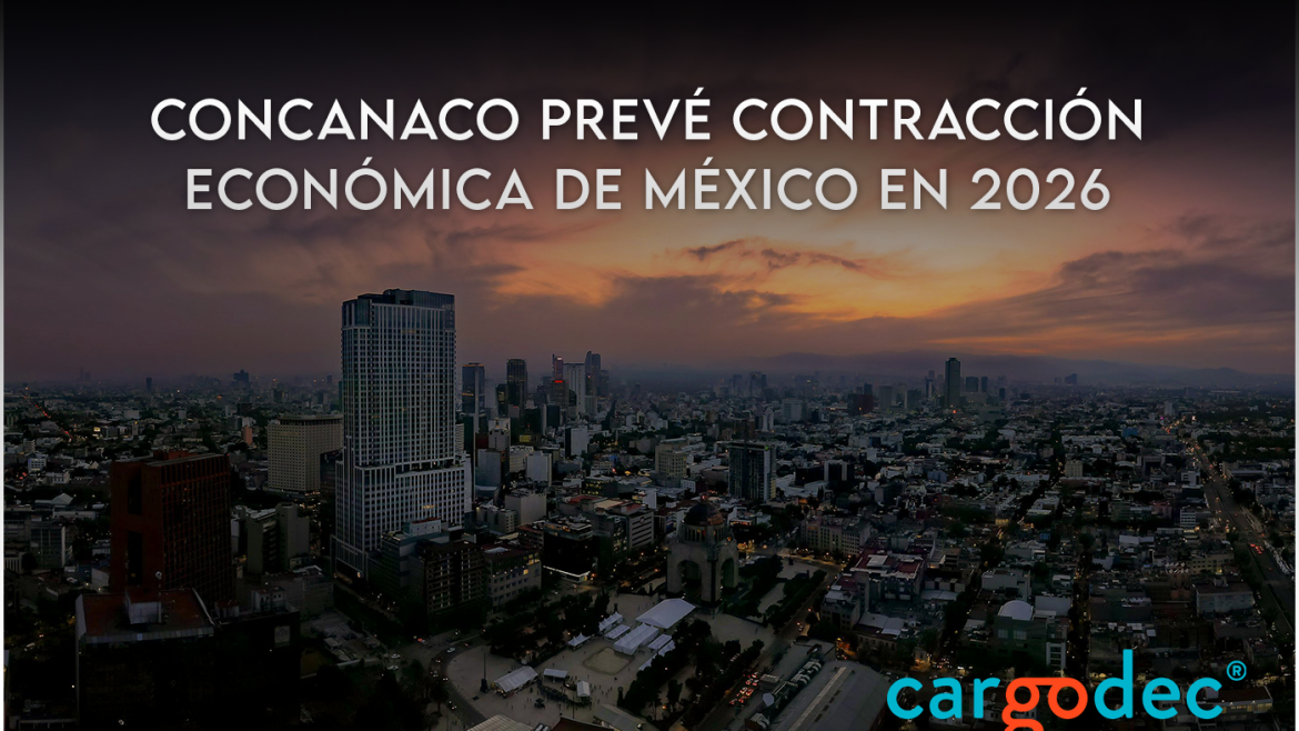 Concanaco prevé contracción económica de México en 2026
