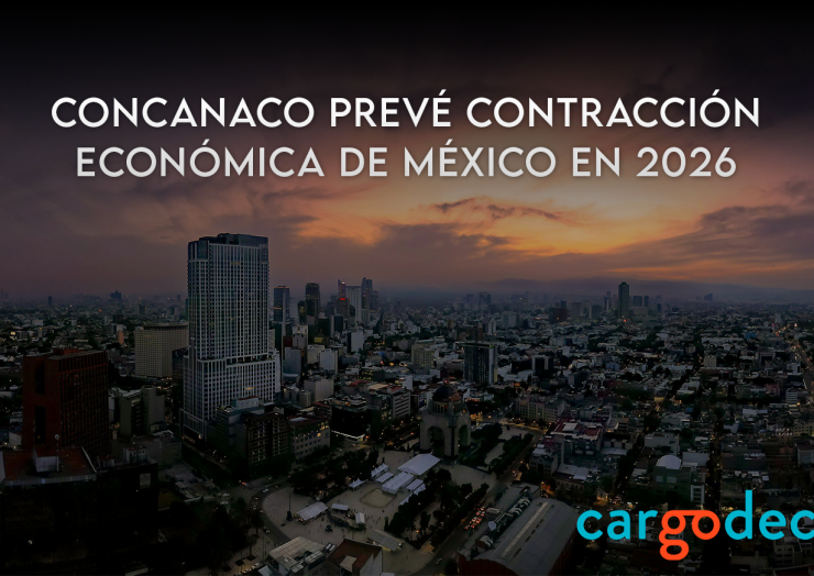Concanaco prevé contracción económica de México en 2026