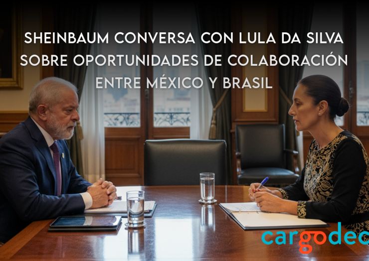 Sheinbaum conversa con Lula da Silva sobre oportunidades de colaboración entre México y Brasil