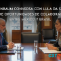 Sheinbaum conversa con Lula da Silva sobre oportunidades de colaboración entre México y Brasil